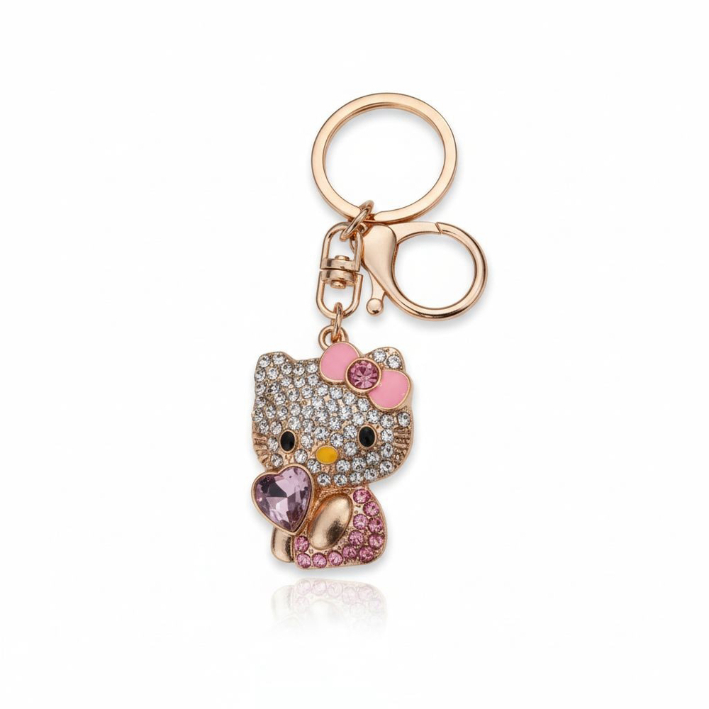 Hello Kitty Keychain Purse Charm NWT